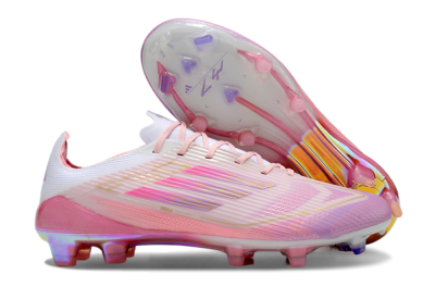 Adidas F50 Elite 304 FG Low-Tops Soccer Cleats - Pink/Purple/Gold