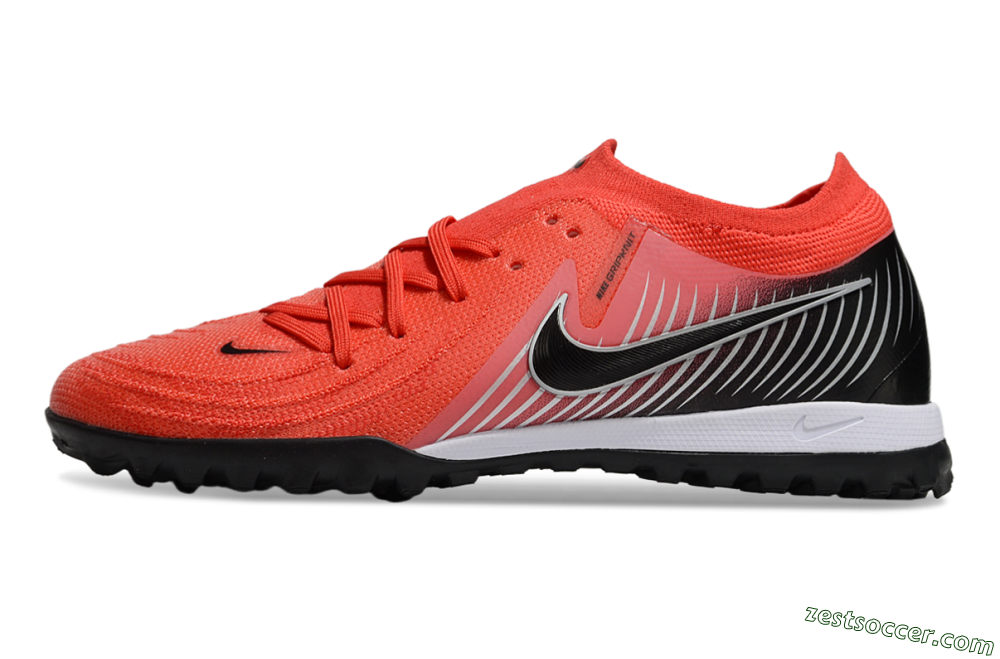 Nike Phantom GX 2 Elite TF Low-Tops Soccer Shoes - Red/Black/White 2