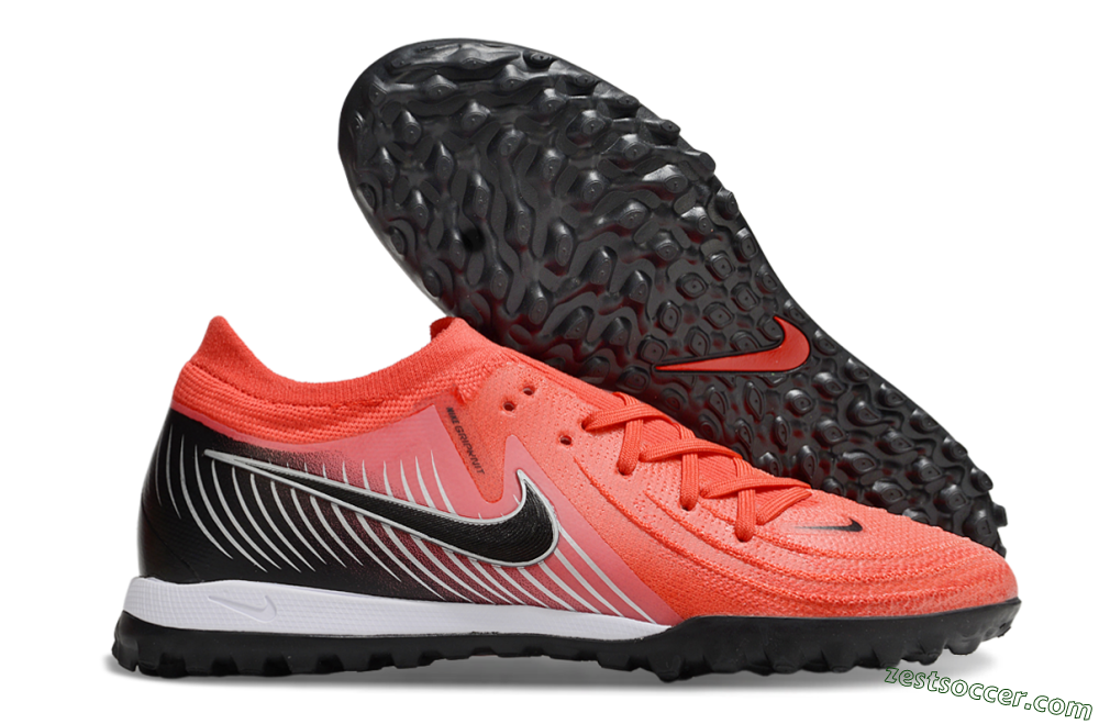 Nike Phantom GX 2 Elite TF Low-Tops Soccer Shoes - Red/Black/White 0