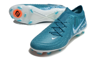 Nike Phantom Luna Elite FG Low-Tops Soccer Cleats - Blue/White