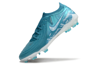 Nike Phantom Luna Elite FG Low-Tops Soccer Cleats - Blue/White