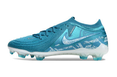 Nike Phantom Luna Elite FG Low-Tops Soccer Cleats - Blue/White