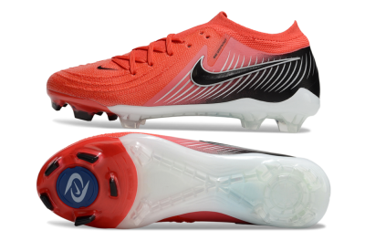 Nike Phantom Luna Elite FG Low-Tops Soccer Cleats - Red/Black/White