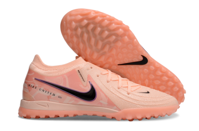Nike Phantom GX 2 Elite TF Low-Tops Soccer Shoes - Pink/Black/Purple