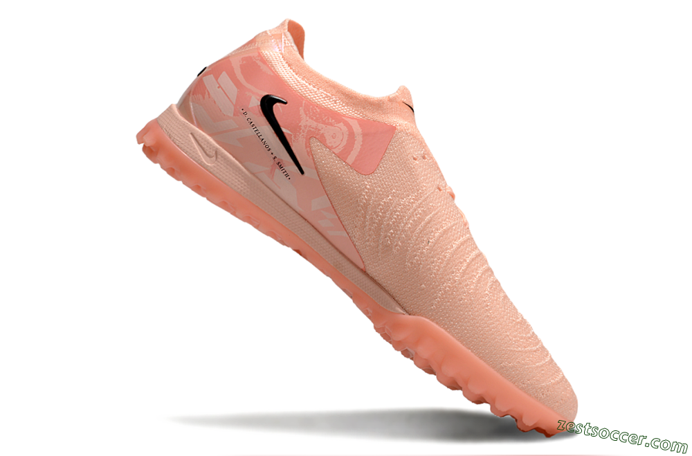 Nike Phantom GX 2 Elite TF Low-Tops Soccer Shoes - Pink/Black/Purple 4
