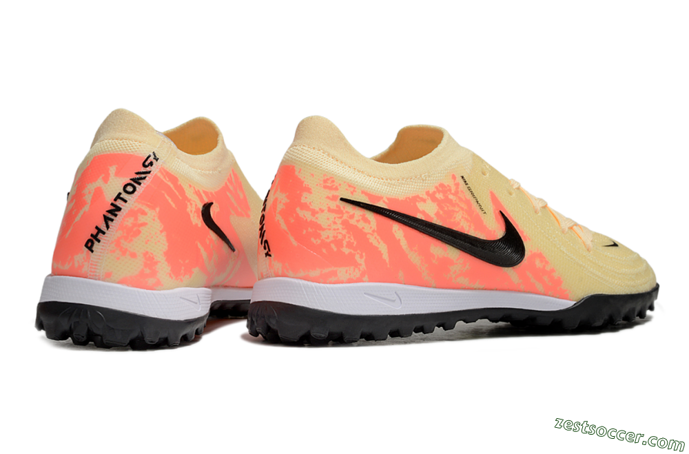 Nike Phantom GX 2 Elite TF Low-Tops Soccer Shoes - Yellow/Black/Red 6