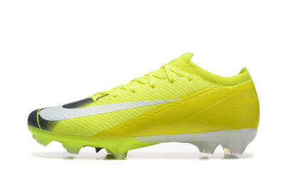 Nike Air Zoom Mercurial Vapor 16 Elite FG Low-Tops Soccer Cleats - Yellow/Black/White
