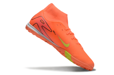 Nike Air Zoom Mercurial Superfly 10 Elite TF High-Tops Soccer Shoes - Red/Yellow/White