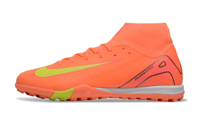 Nike Air Zoom Mercurial Superfly 10 Elite TF High-Tops Soccer Shoes - Red/Yellow/White