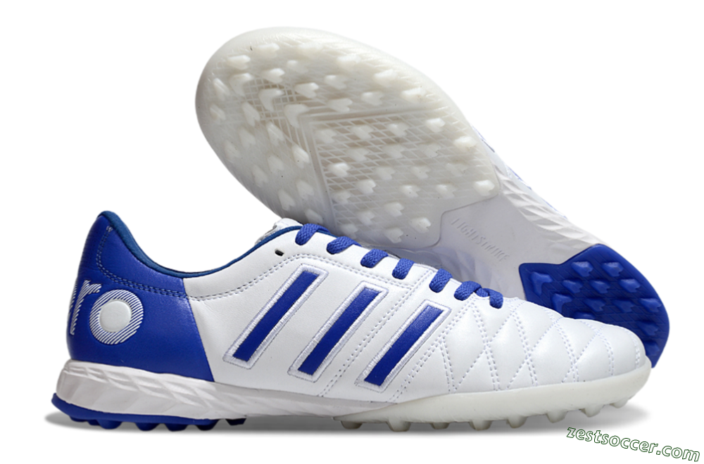 Adidas Adipure 11Pro x PD25 Trx TF Low-Tops Soccer Shoes - White/Blue 0