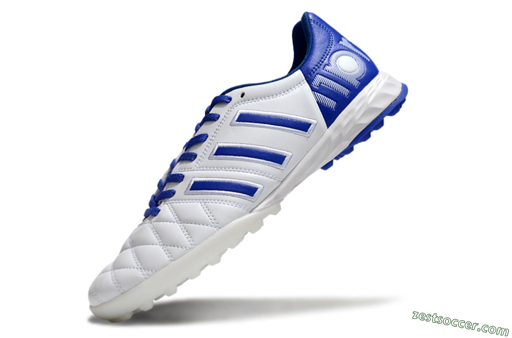 Adidas Adipure 11Pro x PD25 Trx TF Low-Tops Soccer Shoes - White/Blue 5