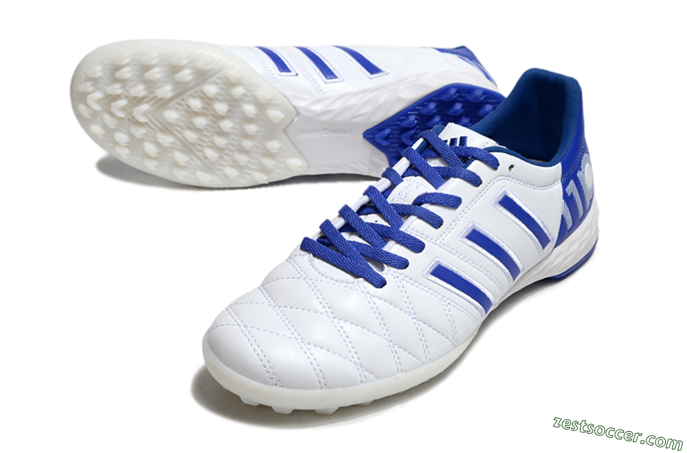 Adidas Adipure 11Pro x PD25 Trx TF Low-Tops Soccer Shoes - White/Blue 3