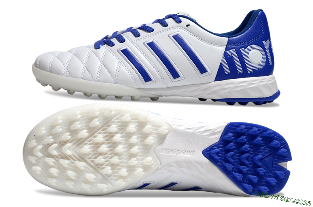 Adidas Adipure 11Pro x PD25 Trx TF Low-Tops Soccer Shoes - White/Blue 1