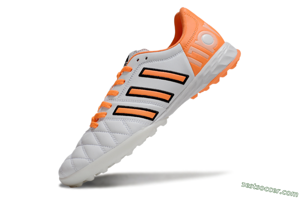 Adidas Adipure 11Pro x PD25 Trx TF Low-Tops Soccer Shoes - White/Black/Orange 5