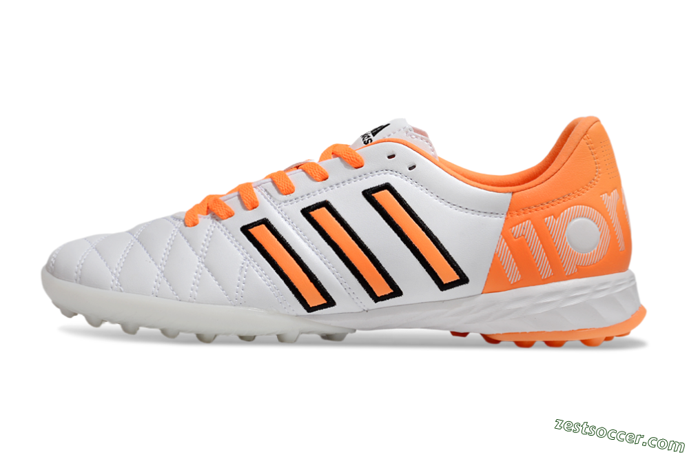 Adidas Adipure 11Pro x PD25 Trx TF Low-Tops Soccer Shoes - White/Black/Orange 2