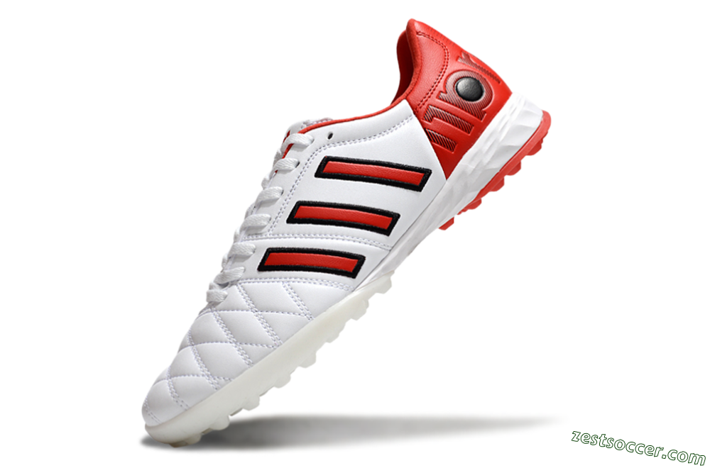 Adidas Adipure 11Pro x PD25 Trx TF Low-Tops Soccer Shoes - White/Red/Black 5