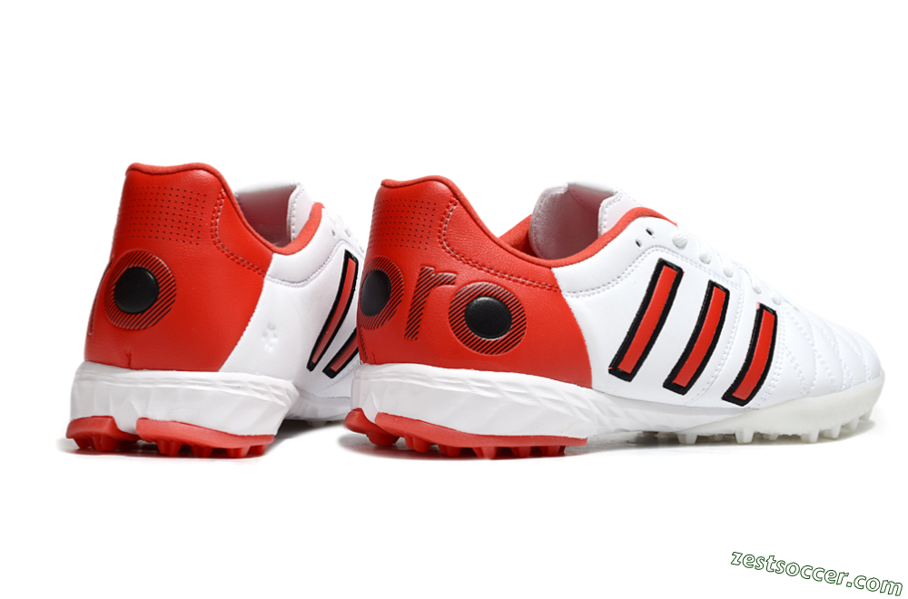 Adidas Adipure 11Pro x PD25 Trx TF Low-Tops Soccer Shoes - White/Red/Black 6