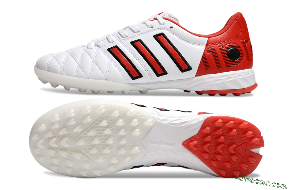 Adidas Adipure 11Pro x PD25 Trx TF Low-Tops Soccer Shoes - White/Red/Black 1