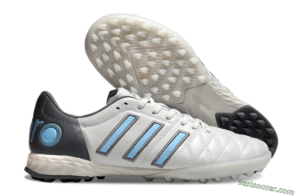 Adidas Adipure 11Pro x PD25 Trx TF Low-Tops Soccer Shoes - White/Blue/Black 0
