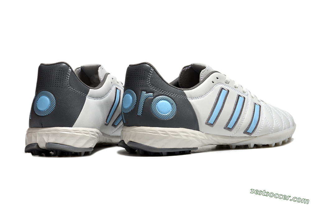 Adidas Adipure 11Pro x PD25 Trx TF Low-Tops Soccer Shoes - White/Blue/Black 6