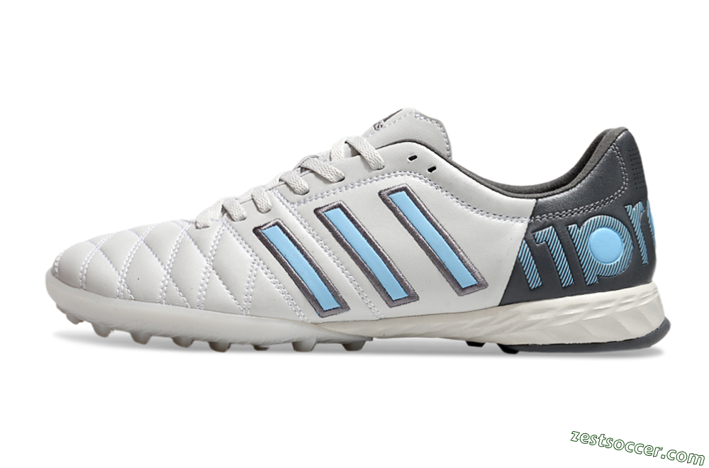 Adidas Adipure 11Pro x PD25 Trx TF Low-Tops Soccer Shoes - White/Blue/Black 2