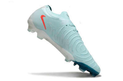 Nike Phantom Luna Elite FG Low-Tops Soccer Cleats - Jade/Red/White