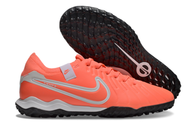 Nike Tiempo Legend 10 Pro TF Low-Tops Soccer Shoes - Red/White/Black