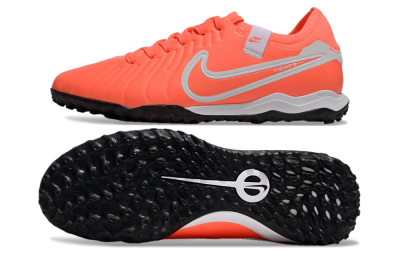 Nike Tiempo Legend 10 Pro TF Low-Tops Soccer Shoes - Red/White/Black