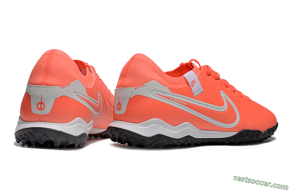 Nike Tiempo Legend 10 Pro TF Low-Tops Soccer Shoes - Red/White/Black 6