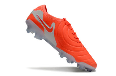 Nike Tiempo Legend 10 Elite FG Low-Tops Soccer Cleats - Red/White