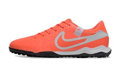 Nike Tiempo Legend 10 Academy TF Low-Tops Soccer Shoes - Red/White/Black