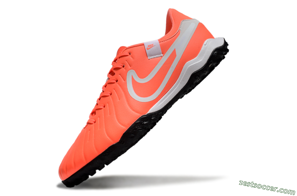 Nike Tiempo Legend 10 Academy TF Low-Tops Soccer Shoes - Red/White/Black 5