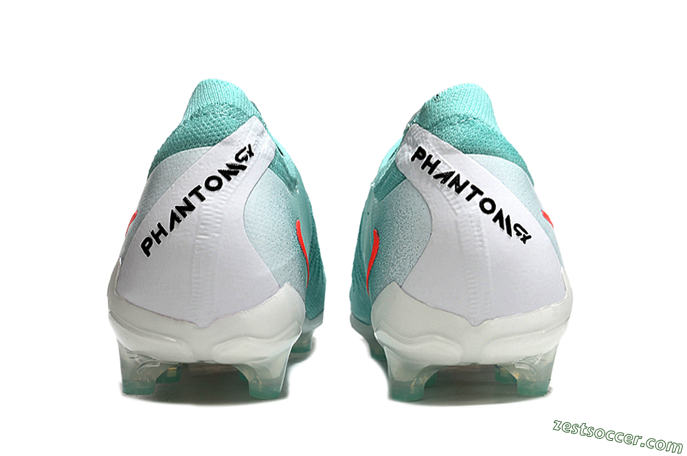Nike Phantom GX Elite AG Low-Tops Soccer Cleats - Jade/Red/White 5