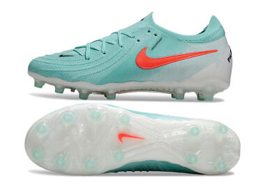 Nike Phantom GX Elite AG Low-Tops Soccer Cleats - Jade/Red/White