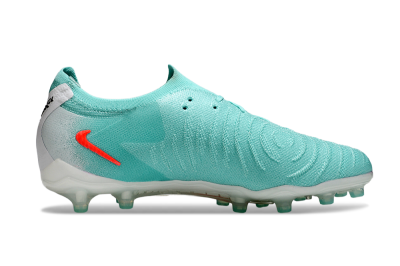 Nike Phantom GX Elite AG Low-Tops Soccer Cleats - Jade/Red/White