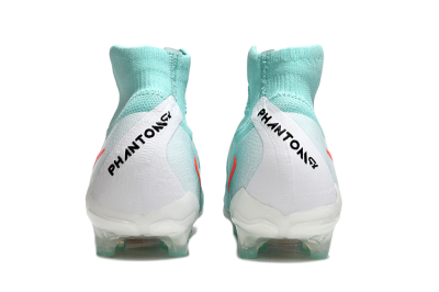 Nike Phantom Luna Elite AG High-Tops Soccer Cleats - Jade/Red/White