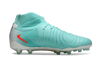 Nike Phantom Luna Elite AG High-Tops Soccer Cleats - Jade/Red/White