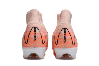 Nike Air Zoom Mercurial Superfly 10 Elite FG High-Tops Soccer Cleats - Pink/Black/Purple