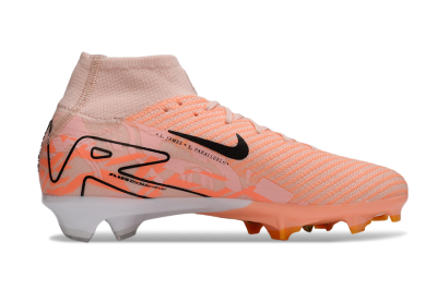 Nike Air Zoom Mercurial Superfly 10 Elite FG High-Tops Soccer Cleats - Pink/Black/Purple