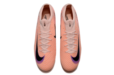 Nike Air Zoom Mercurial Vapor 16 Elite FG Low-Tops Soccer Cleats - Orange/Black/Purple