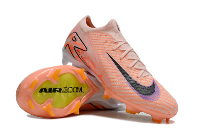 Nike Air Zoom Mercurial Vapor 16 Elite FG Low-Tops Soccer Cleats - Orange/Black/Purple