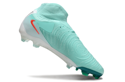 Nike Phantom Luna Elite NU FG High-Tops Soccer Cleats - Jade/Red/White