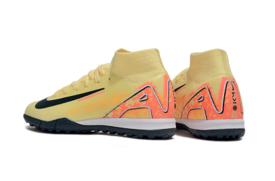 Nike Air Zoom Mercurial Superfly 10 Elite TF High-Tops Soccer Shoes - Yellow/Black/Red