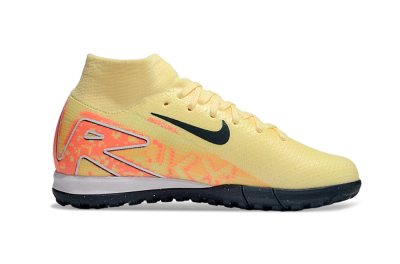 Nike Air Zoom Mercurial Superfly 10 Elite TF High-Tops Soccer Shoes - Yellow/Black/Red