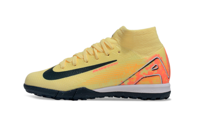 Nike Air Zoom Mercurial Superfly 10 Elite TF High-Tops Soccer Shoes - Yellow/Black/Red