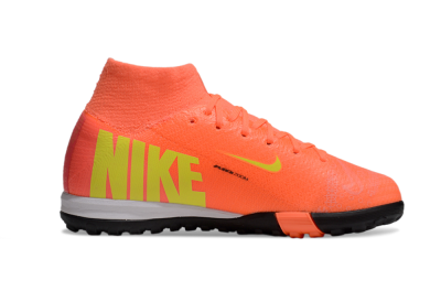Nike Air Zoom Mercurial Superfly 10 Elite TF High-Tops Soccer Shoes - Red/Yellow/Black