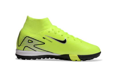 Nike Air Zoom Mercurial Superfly 10 Elite TF High-Tops Soccer Shoes - Yellow/Black/Silver