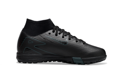 Nike Air Zoom Mercurial Superfly 10 Elite TF High-Tops Soccer Shoes - Black/Blue
