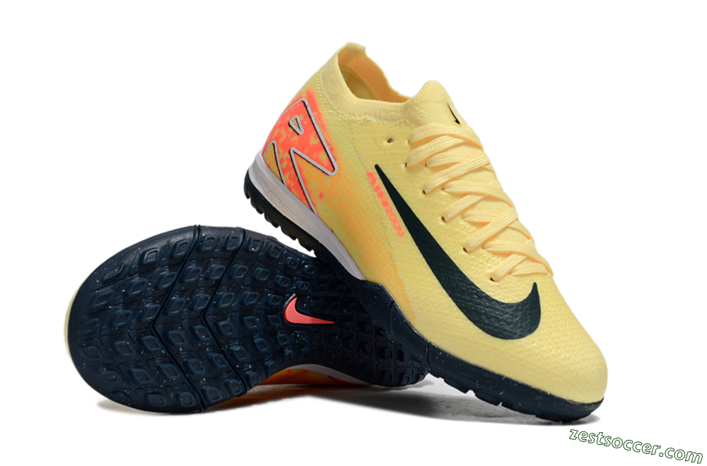 Nike Air Zoom Mercurial Vapor 16 Elite TF Low-Tops Soccer Shoes - Yellow/Black/Red 1