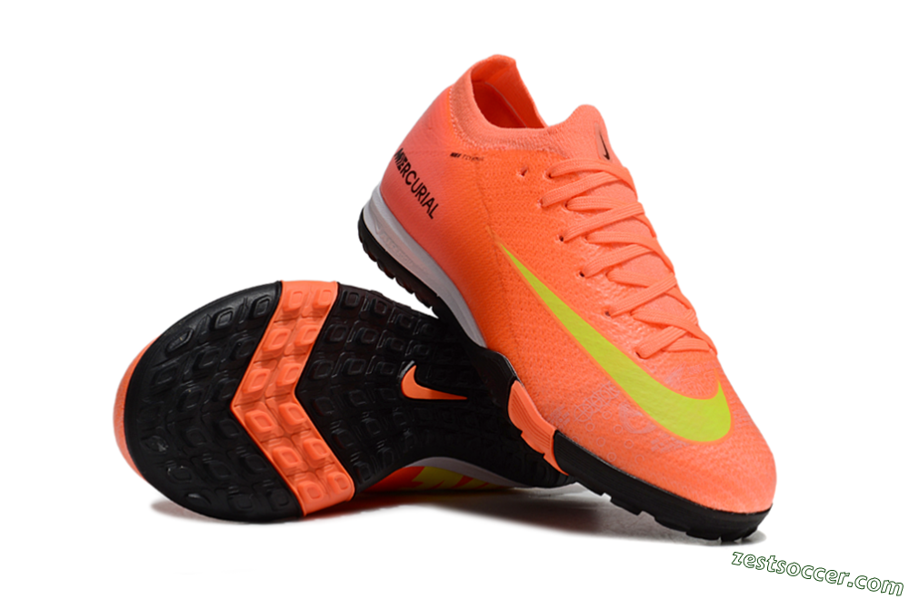 Nike Air Zoom Mercurial Vapor 16 Elite TF Low-Tops Soccer Shoes - Red/Yellow/Black 1